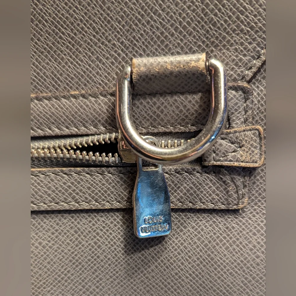 Louis Vuitton Tiaga Vasili GM Glacier Leather Bag/Briefcase